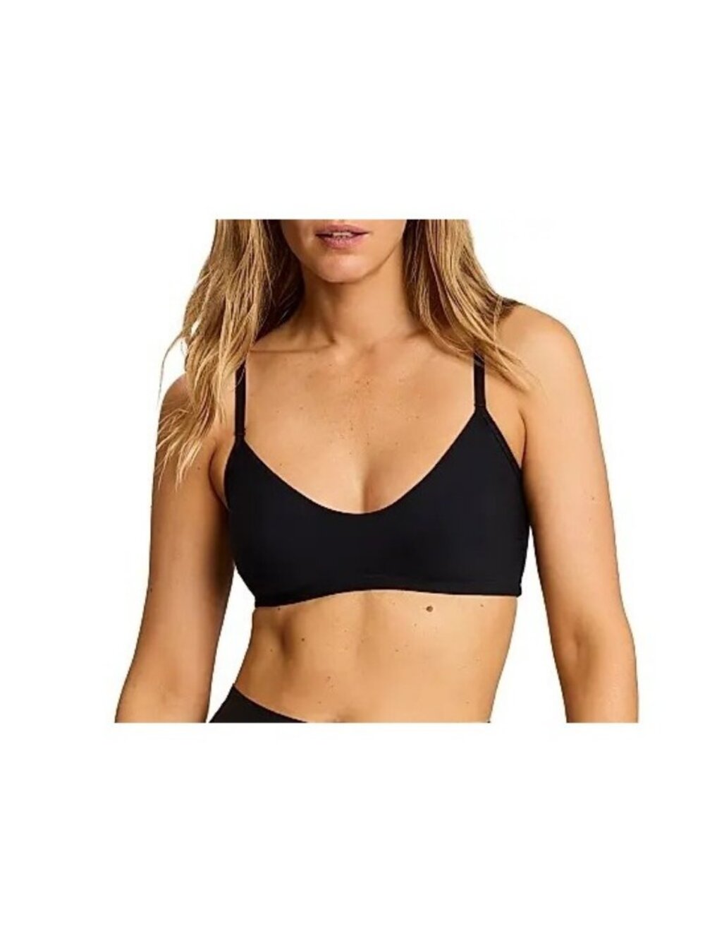 Commando Butter Bralette Black Size Small Made in USA NWOT!